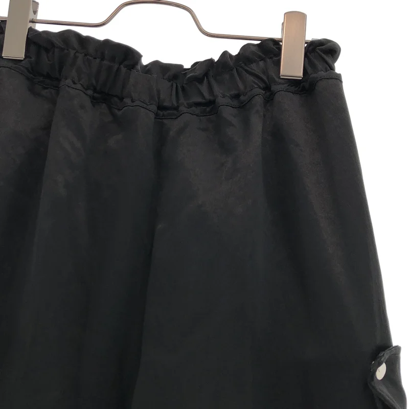 HOUGA / ホウガ | 2024AW | pocket pants サテン ポケットパンツ |