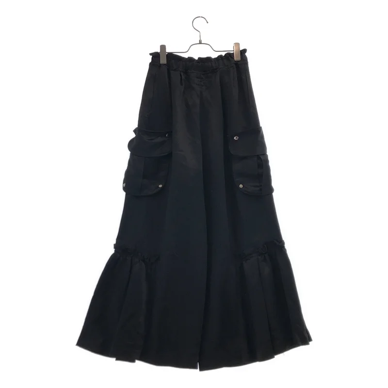 HOUGA / ホウガ | 2024AW | pocket pants サテン ポケットパンツ |