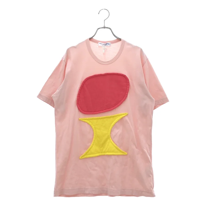 COMME des GARCONS SHIRT BOY / コムデギャルソンシャツボーイ | 2019AW | アップリケ Tシャツ | L | メンズ