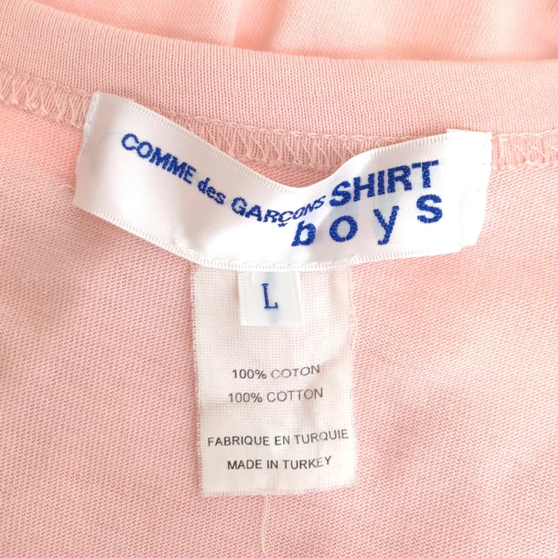 COMME des GARCONS SHIRT BOY / コムデギャルソンシャツボーイ | 2019AW | アップリケ Tシャツ | L | メンズ