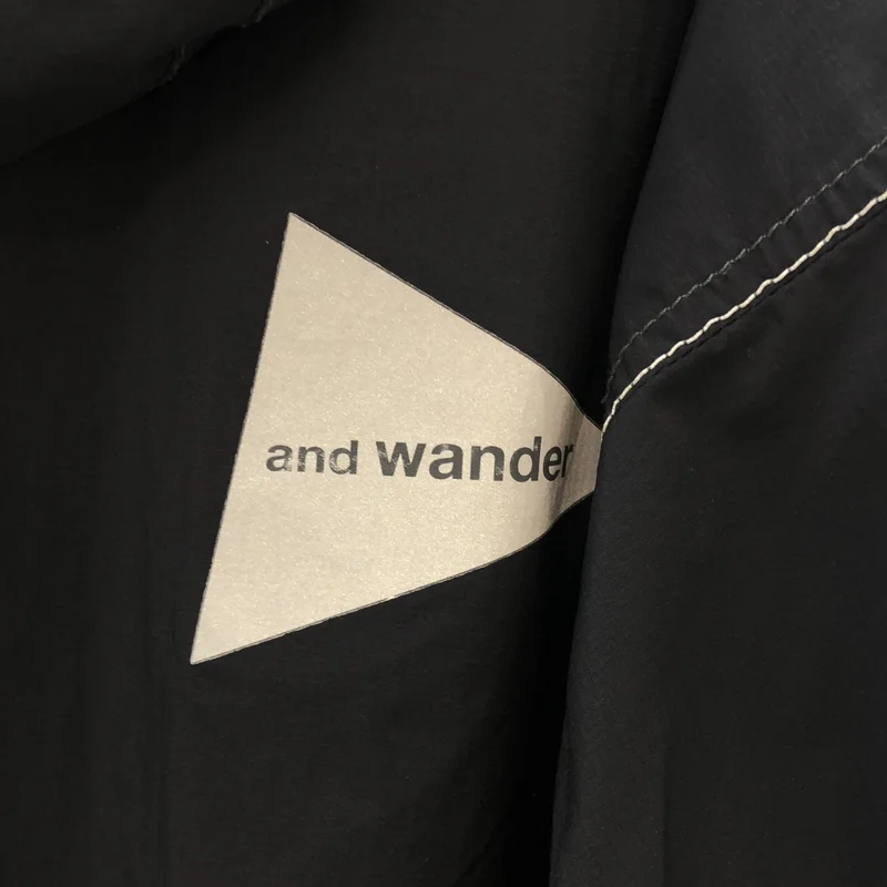 and wander / アンドワンダー | ナイロン フーデッドジャケット | 0 | レディース