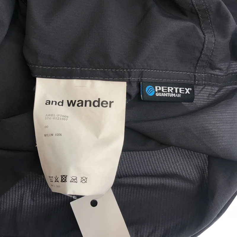 and wander / アンドワンダー | ナイロン フーデッドジャケット | 0 | レディース