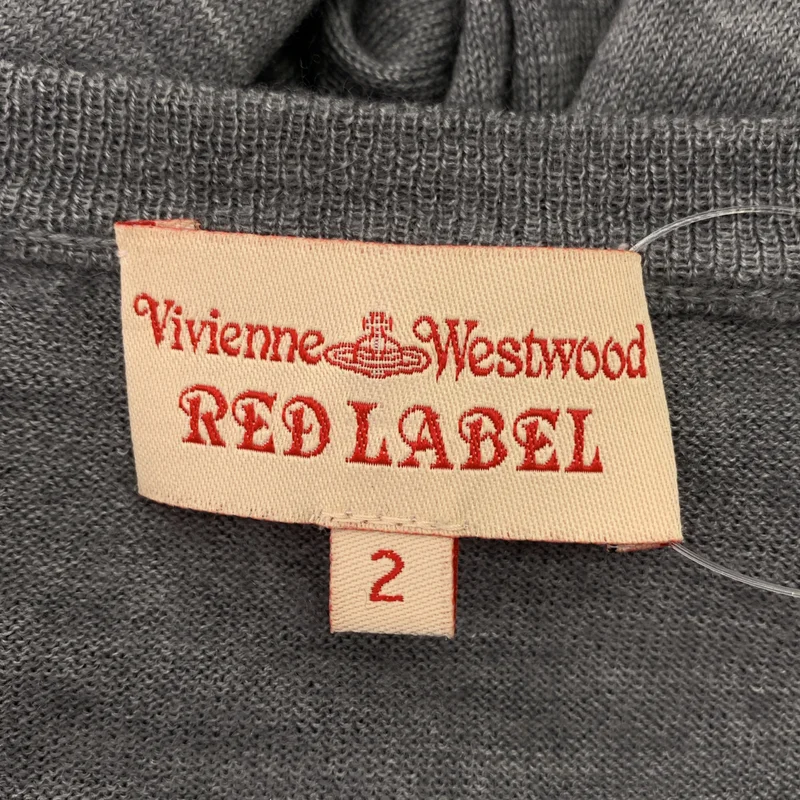 VIVIENNE WESTWOOD RED LABEL / ヴィヴィアンウエストウッドレッドレーベル | ウール混 オーブ クルーネック ニット | 2 | レディース
