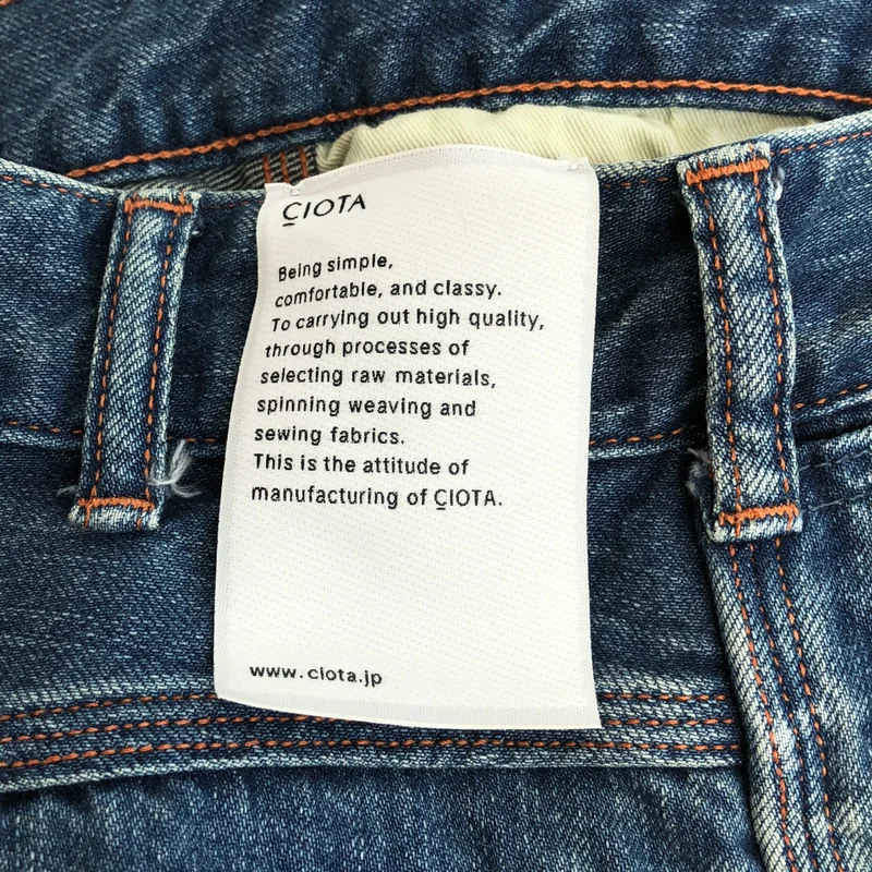 CIOTA / シオタ | Denim Painter Pants パンツ PTLM-14PAW | 5 | メンズ