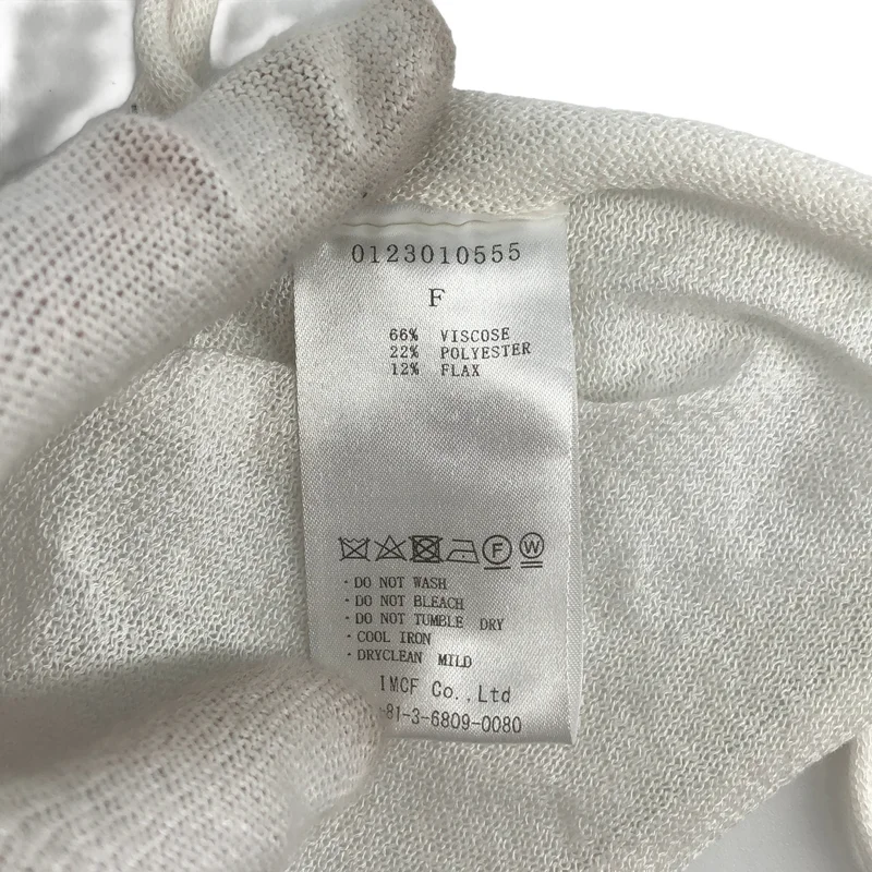 PERVERZE / パーバーズ | Ruffle String Knit ストール | F | その他