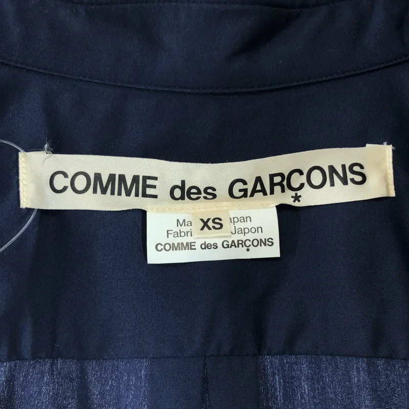 COMME des GARCONS / コムデギャルソン | 2019SS | コットン カットオフ ロングシャツ | XS | レディース