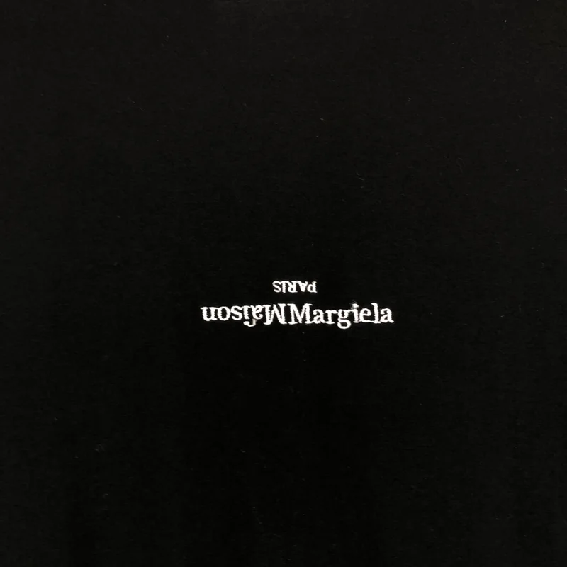 Maison Margiela / メゾンマルジェラ | オーバーサイズ ワンポイントロゴ Tシャツ カットソー | 54 | メンズ