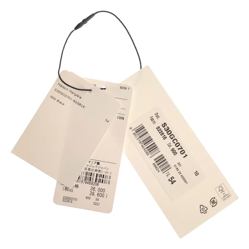Maison Margiela / メゾンマルジェラ | オーバーサイズ ワンポイントロゴ Tシャツ カットソー | 54 | メンズ