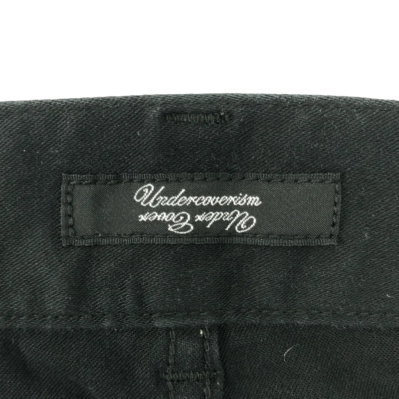 UNDERCOVERISM / アンダーカバイズム | 2009AW | EARMUFF MANIAC期 ニースリット ストレッチ スリムパンツ | 4 | メンズ