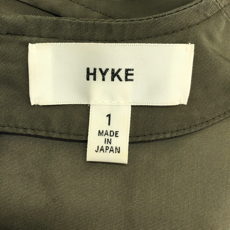 HYKE / ハイク | ミリタリー スリット ワンピース | 1 | レディース
