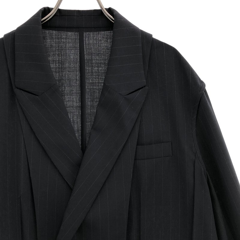 sacai / サカイ | Chalk Stripe Jacket ジャケット 24-03338M | 1 | メンズ