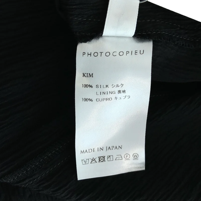 PHOTOCOPIEU / フォトコピュー | 2026SS | 4POCKETS DRESS シルク ワンピース | 38 | レディース