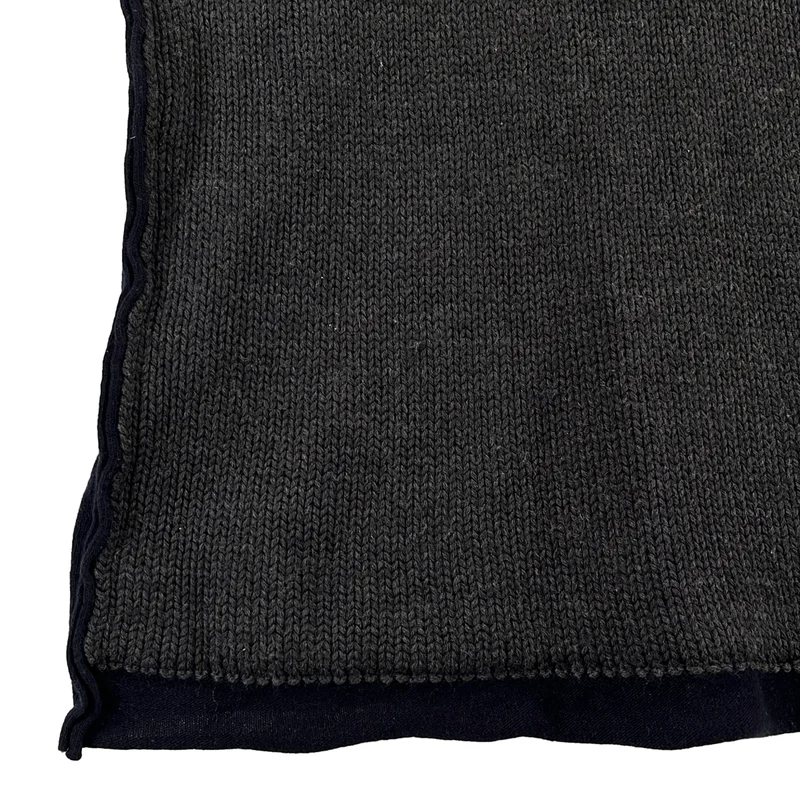 COMME des GARCONS SHIRT / コムデギャルソンシャツ | ウール カットオフ レイヤードデザイン ニットベスト | M | メンズ