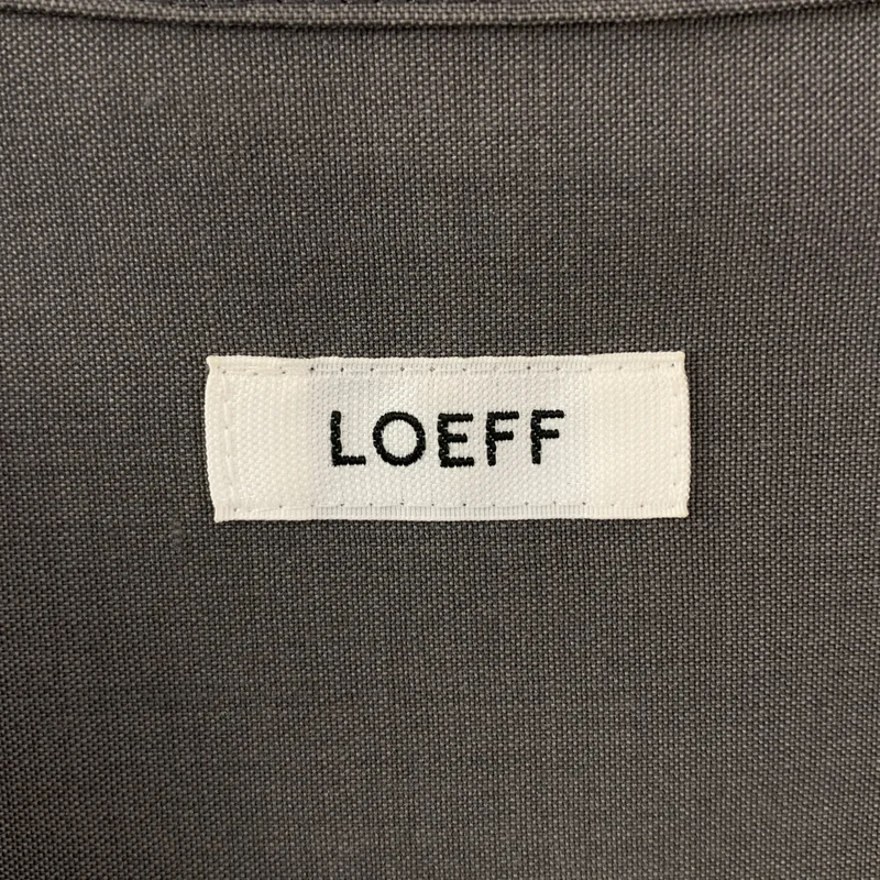 LOEFF / ロエフ | ウールトロ スクエアシルエット ドレス ワンピース | 1 | レディース