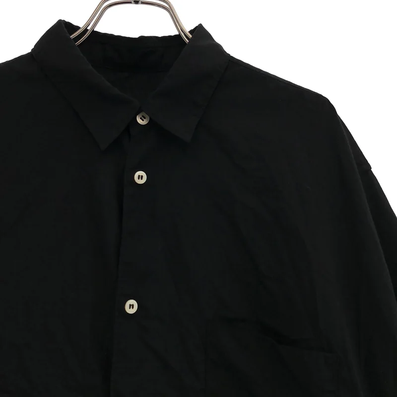 COMME des GARCONS SHIRT / コムデギャルソンシャツ | 2026SS | ポリエステル 製品染め 捻れ サイドジップシャツ | L | メンズ