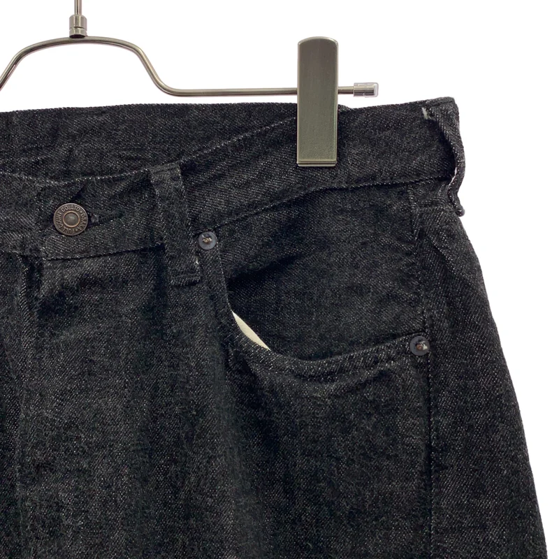 FULLCOUNT / フルカウント | Straight Black Selvedhe Denim ストレート デニムパンツ | 30 | メンズ