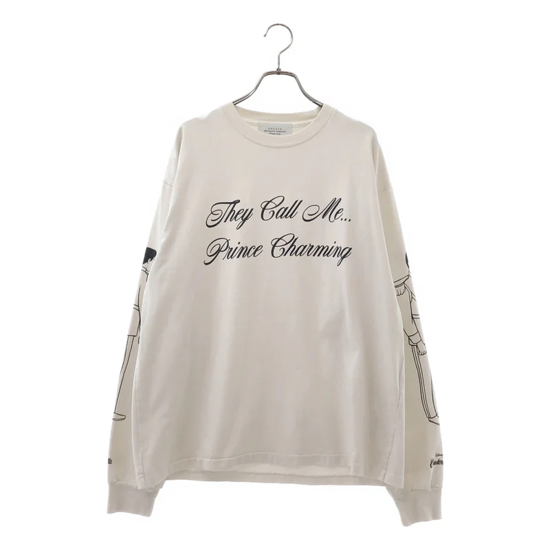 UNUSED / アンユーズド | × Disney / Prince Charming プリント ロングスリーブTシャツ | 2 | メンズ
