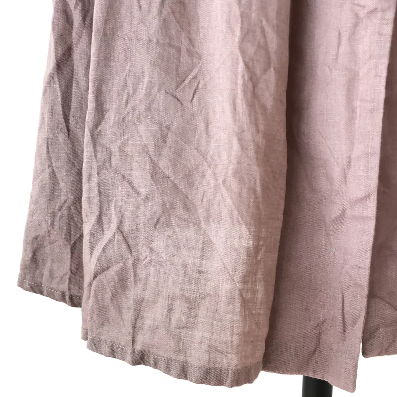 fog linen work / フォグリネンワーク | リネン ノースリーブ カシュクールワンピース |