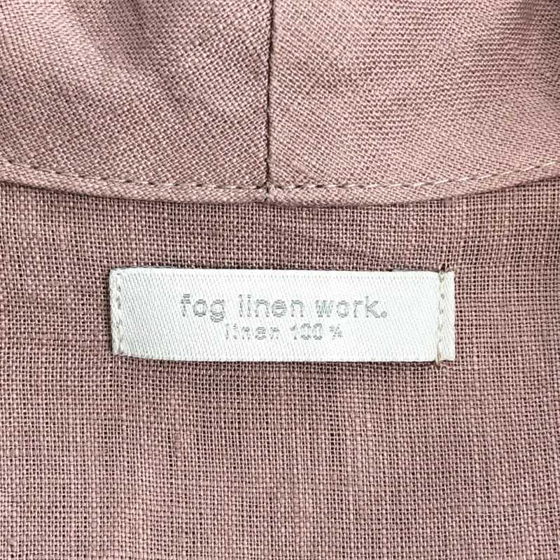 fog linen work / フォグリネンワーク | リネン ノースリーブ カシュクールワンピース |