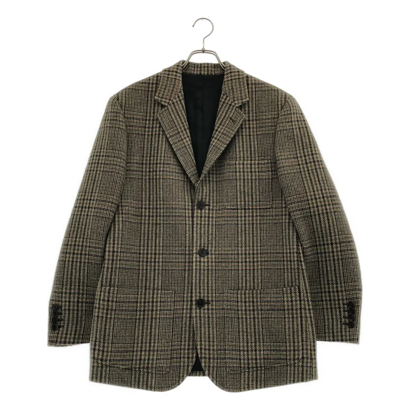 CELINE / セリーヌ | プレッピー ウール ツイード ブレザー チェック ジャケット | 36 | レディース