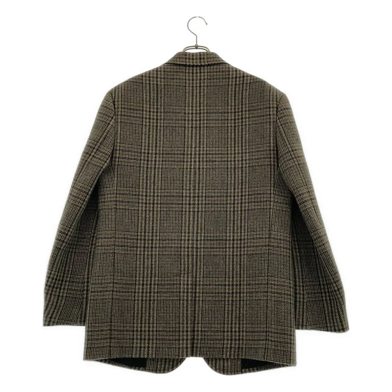 CELINE / セリーヌ | プレッピー ウール ツイード ブレザー チェック ジャケット | 36 | レディース