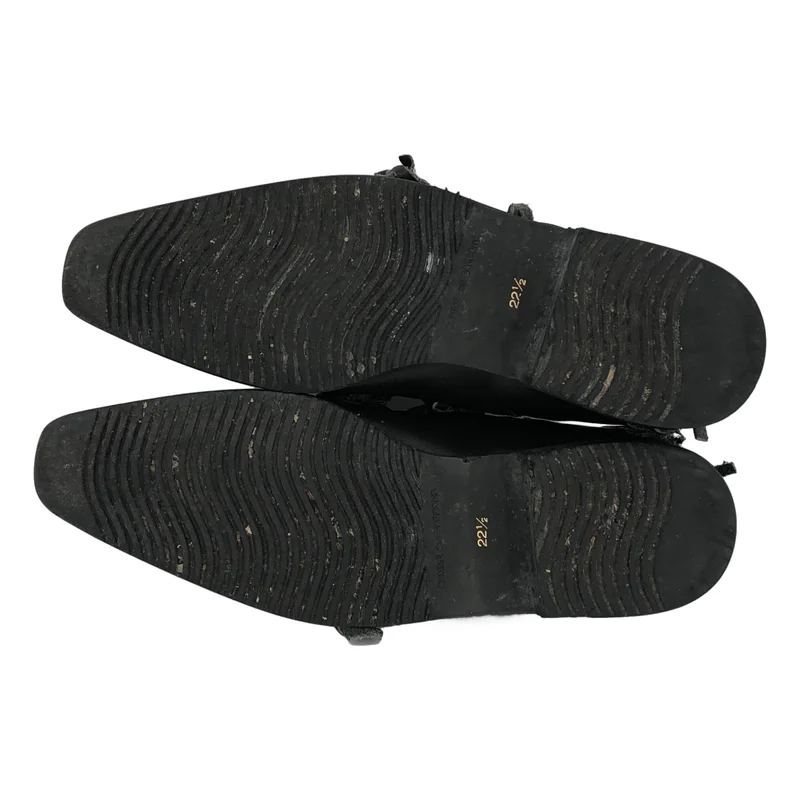 COMME des GARCONS / コムデギャルソン | グローブモチーフ レザーシューズ | 22 1/2 | レディース