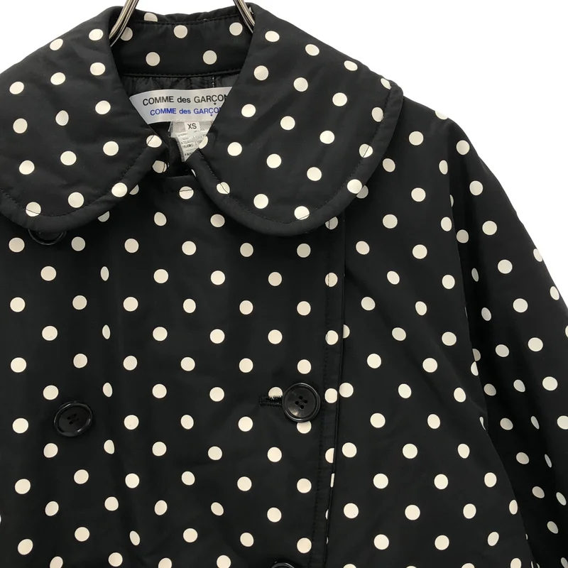 COMME des GARCONS COMME des GARCONS / コムコム | ドット 中綿 ロングコート W18C003 | XS | レディース