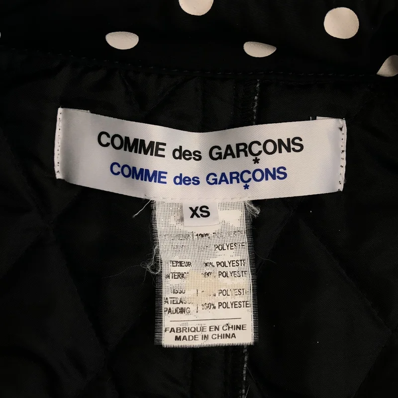 COMME des GARCONS COMME des GARCONS / コムコム | ドット 中綿 ロングコート W18C003 | XS | レディース