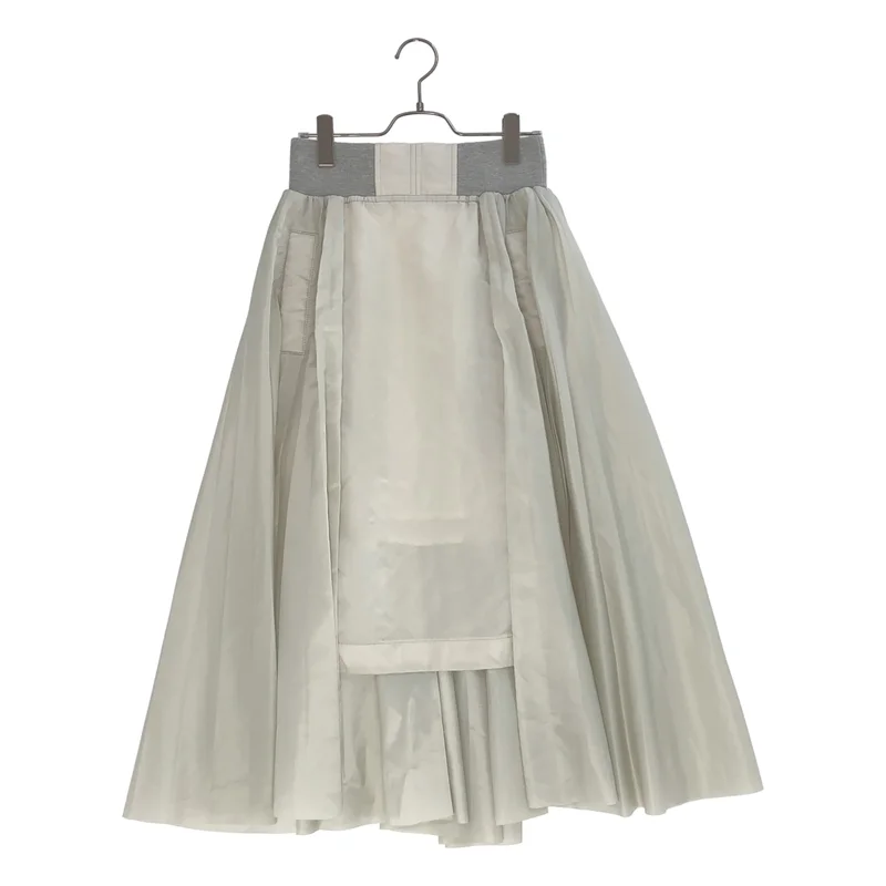 sacai / サカイ | 2024AW | Nylon Twill Skirt / ナイロンツイル プリーツスカート | 1 | レディース