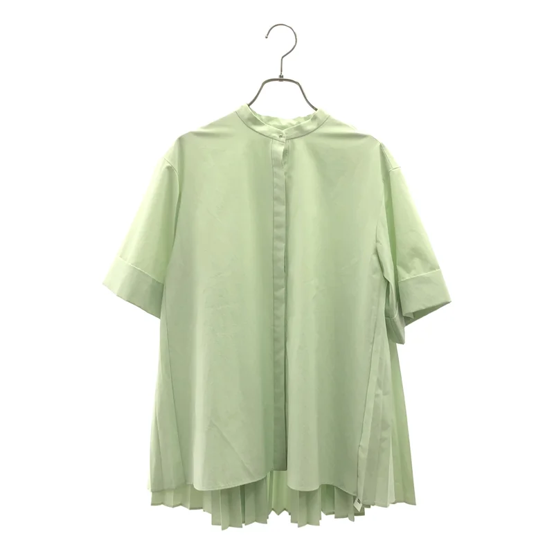 UNITED ARROWS / ユナイテッドアローズ | バックプリーツ 五分袖 ブラウス | 38 | レディース