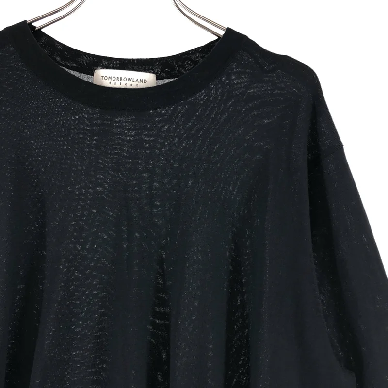 TOMORROWLAND tricot / トゥモローランドトリコ | 2025AW | スーパーファインメリノウール クルーネックプルオーバー ニット | L | メンズ