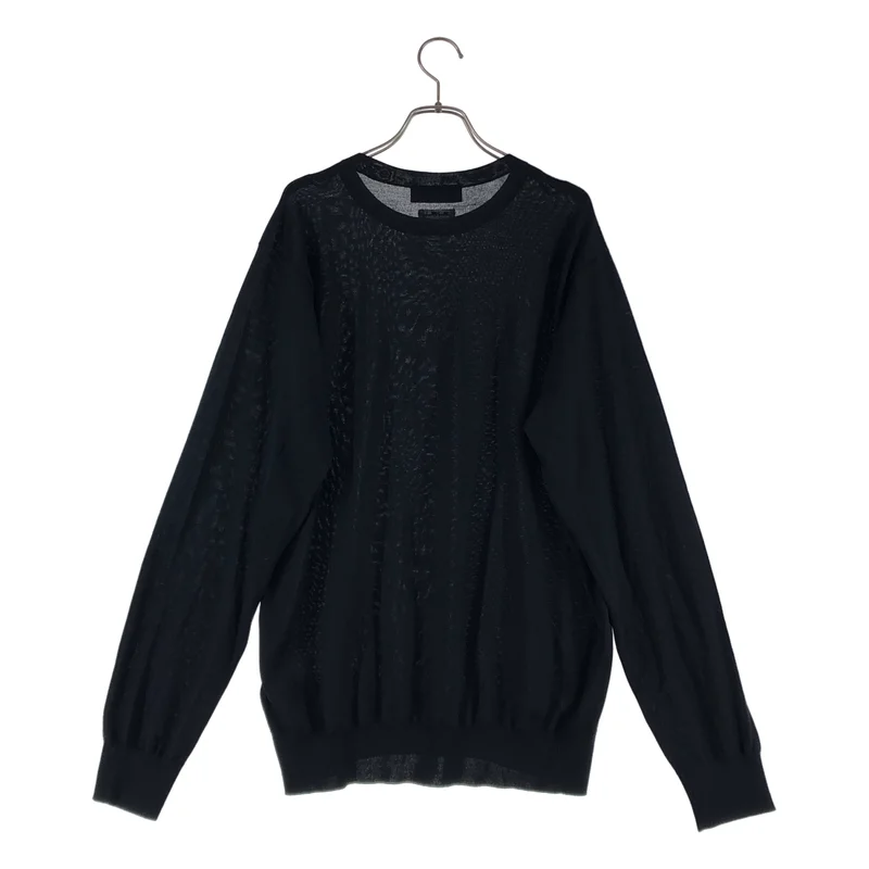 TOMORROWLAND tricot / トゥモローランドトリコ | 2025AW | スーパーファインメリノウール クルーネックプルオーバー ニット | L | メンズ