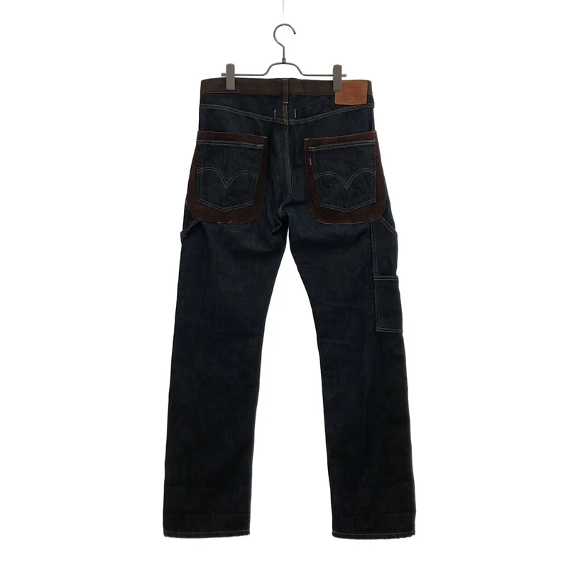 JUNYAWATANABE COMMEdesGARCONS MAN / ジュンヤワタナベマン | 2011AW | × Levi's / 異素材切り替え デニムペインターパンツ | XS | メンズ