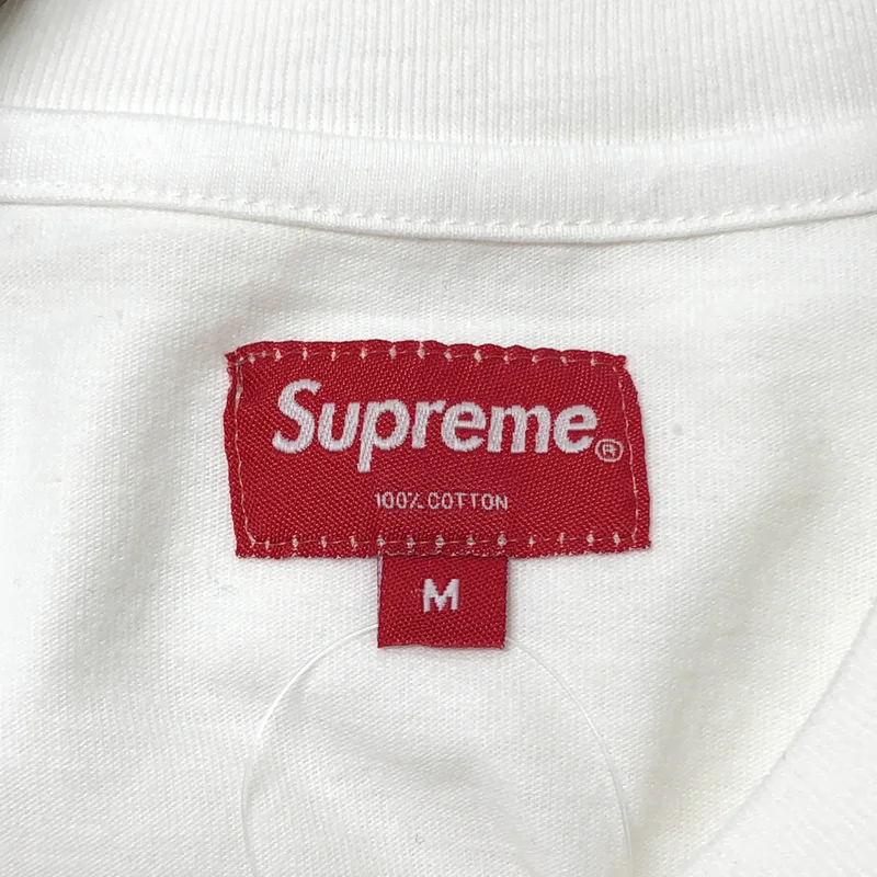 SUPREME / シュプリーム | Mesh Stripe Pocket Tee / メッシュ ロゴポケット Tシャツ カットソー | M | メンズ