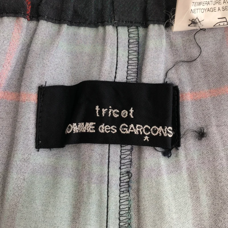 tricot COMME des GARCONS / トリココムデギャルソン | 2013AW | チェック イージーパンツ TL-P009 |