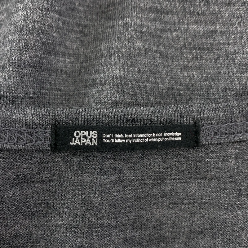 OPUS JAPAN / オーパスジャパン | コットン ロングスリーブ カットソー | M-L | メンズ