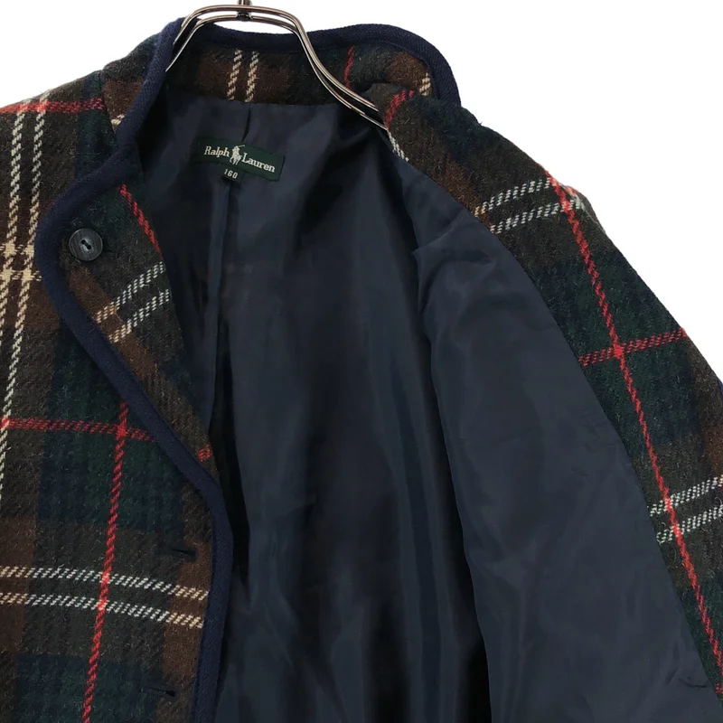 RALPH LAUREN / ラルフローレン | ウール シングルブレスト ジャケット/ 総裏地 | 160 | レディース