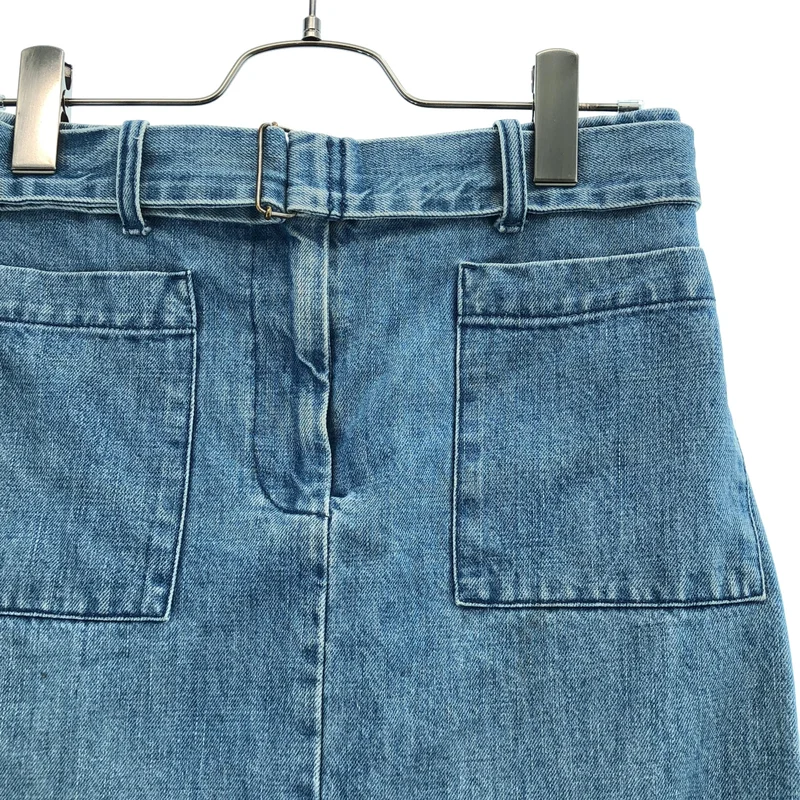 MM6 Maison Martin Margiela / エムエムシックスメゾンマルタンマルジェラ | ベルテッド デニムスカート | 40 | レディース