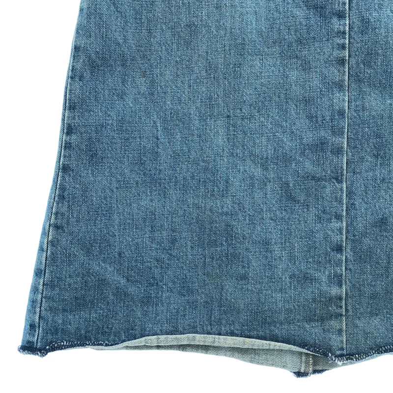 MM6 Maison Martin Margiela / エムエムシックスメゾンマルタンマルジェラ | ベルテッド デニムスカート | 40 | レディース