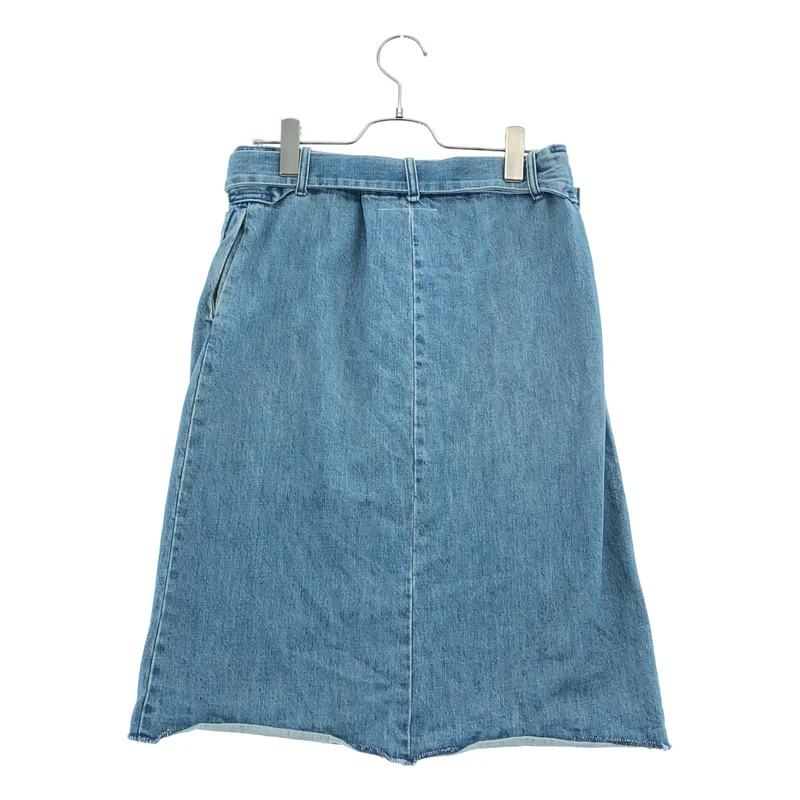 MM6 Maison Martin Margiela / エムエムシックスメゾンマルタンマルジェラ | ベルテッド デニムスカート | 40 | レディース