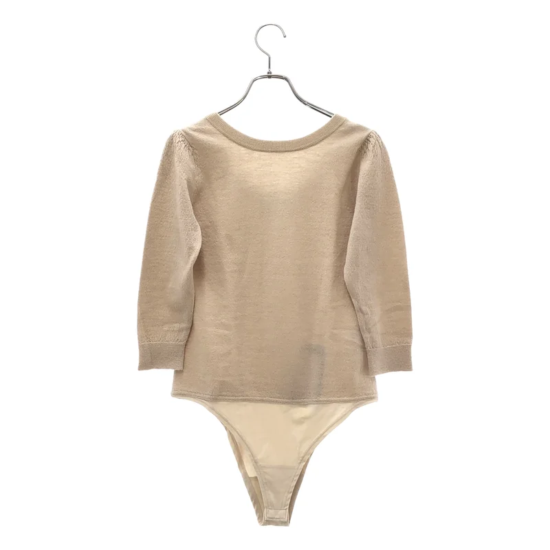 BORDERS at BALCONY / ボーダーズアットバルコニー | 2025AW | KNIT BODYSUIT / ウール ニットボディスーツ | 36 | レディース