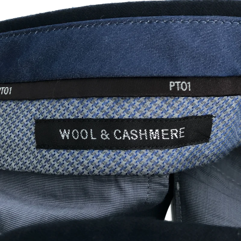 PT01 / ピーティーゼロウーノ | GENTLEMAN FIT ウール カシミヤ テーパードスラックス | 44 | メンズ