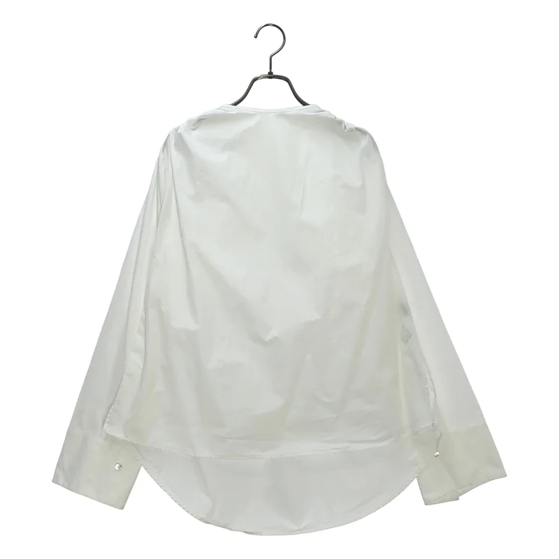 deres / デレス | Hope cotton drape blouse コットン ドレープブラウス シャツ | F | レディース