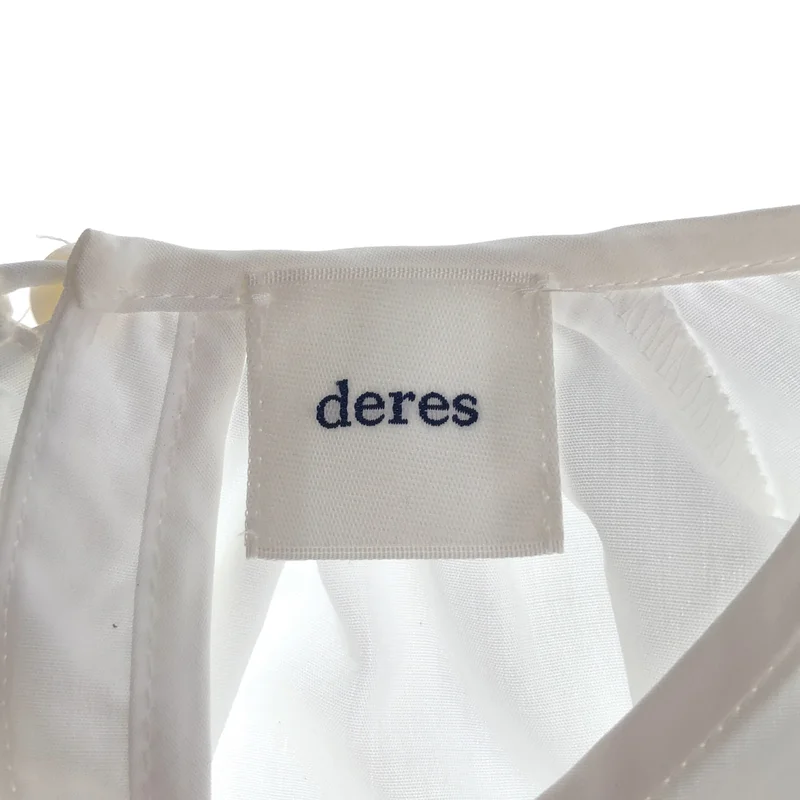deres / デレス | Hope cotton drape blouse コットン ドレープブラウス シャツ | F | レディース