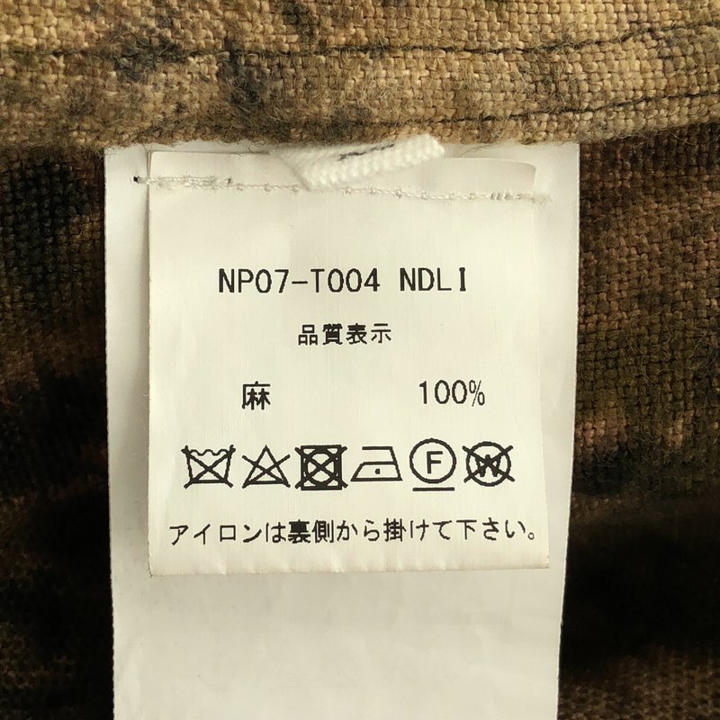 NICCOLO PASQUALETTI / ニッコロ パスカレッティ | リネン プルオーバーシャツ | XS | メンズ