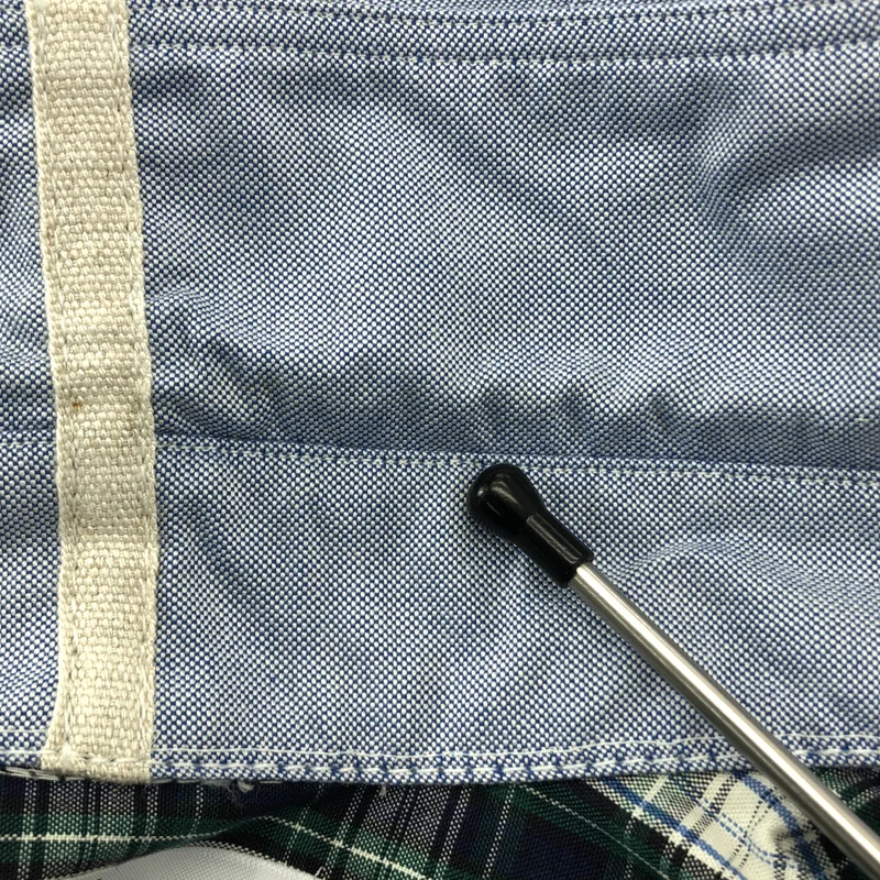 eye JUNYA WATANABE COMME des GARCONS MAN / アイジュンヤワタナベ マン | 2012SS | × Brooks Brothers / コットン パッチワーク オックスフォードシャツ | S | メンズ