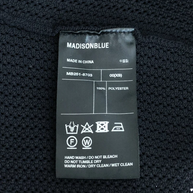 MADISON BLUE / マディソンブルー | 2025SS | BIG KNIT V CD MESH カーディガン | XS | レディース