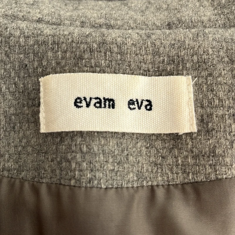 evam eva / エヴァムエヴァ | ラムウール ローブコート E183T156 | 2 | レディース