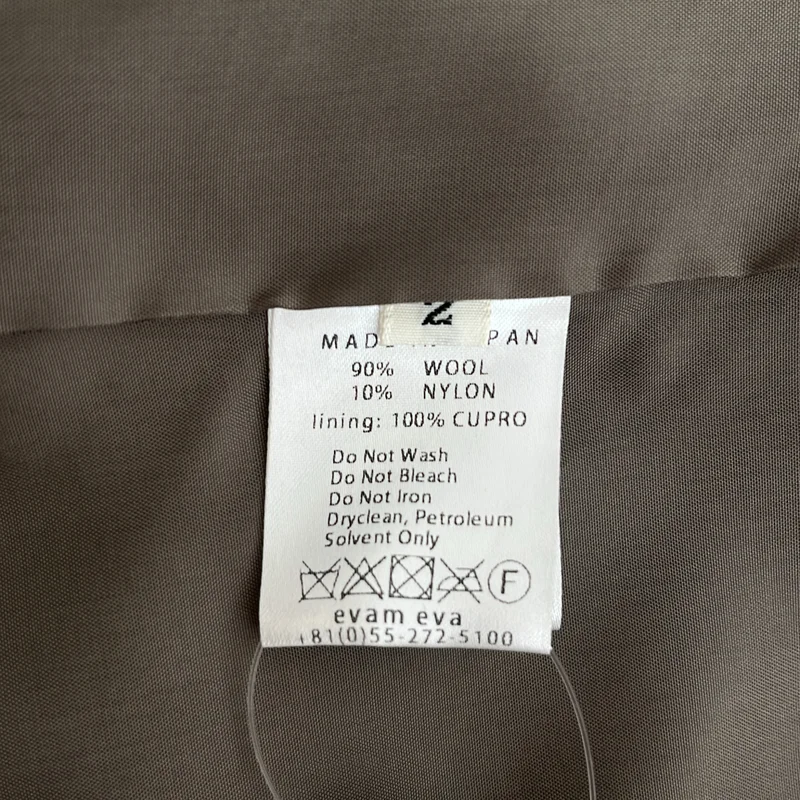 evam eva / evam eva | Lambswool Robe Coat E183T156 | 2 | Women's – KLD
