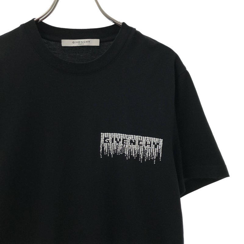 GIVENCHY / ジバンシィ | スパンコール ロゴTシャツ | S | レディース